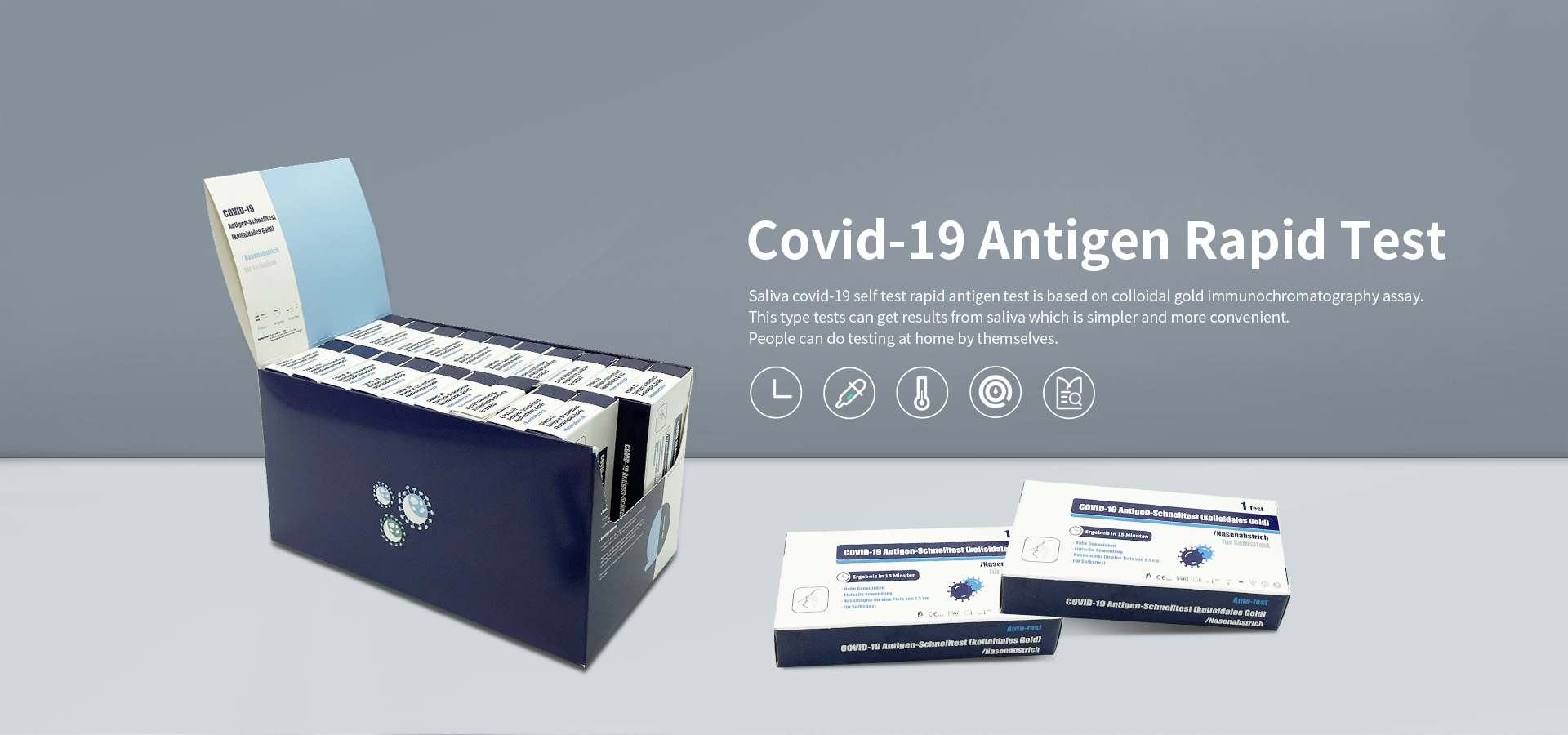 Kína Covid-19 önteszt gyors antigénteszt gyártói